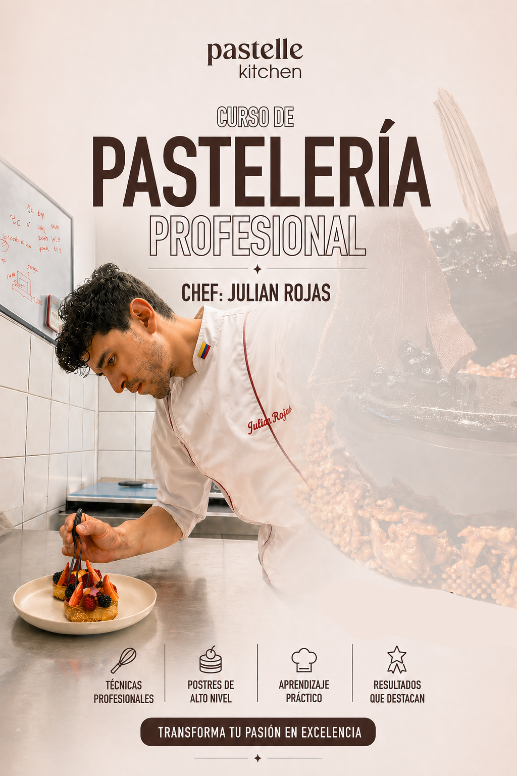 Curso de Pastelería Profesional; Chef Julián Rojas