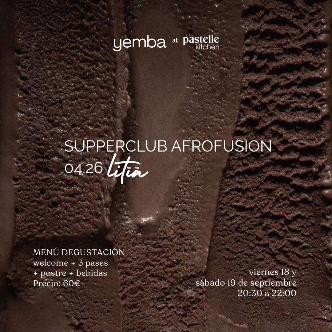 CENA AFROFUSIÓN YEMBA