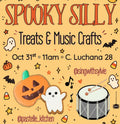 Octubre 31 Spooky Silly: Treats & Music Crafts con Sing with Sylvie- 11h